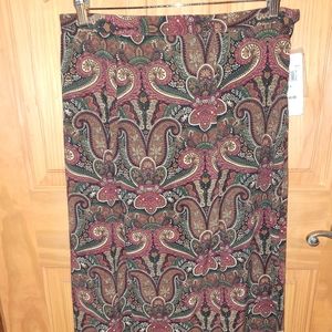NWT Paisley Skirt Size M